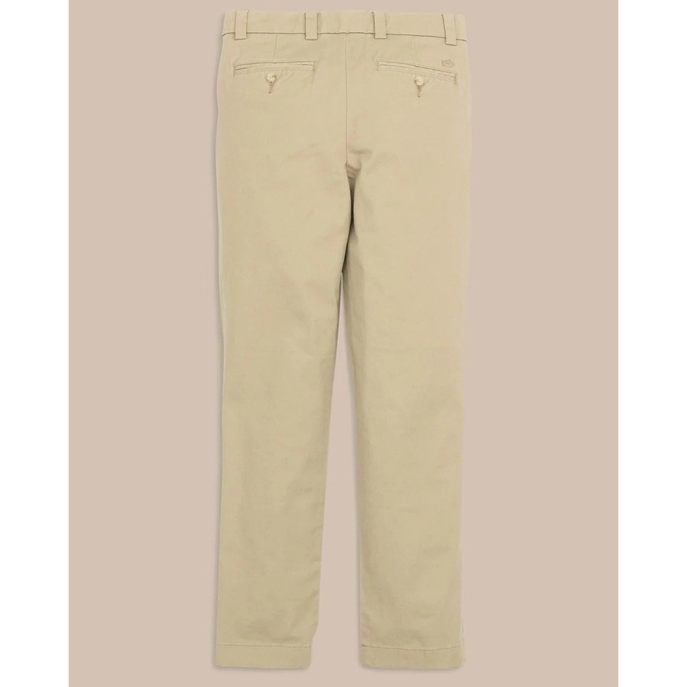 Southern Tide Channel Marker Pants Boys Size 8 Sandstone Khaki School Uni New